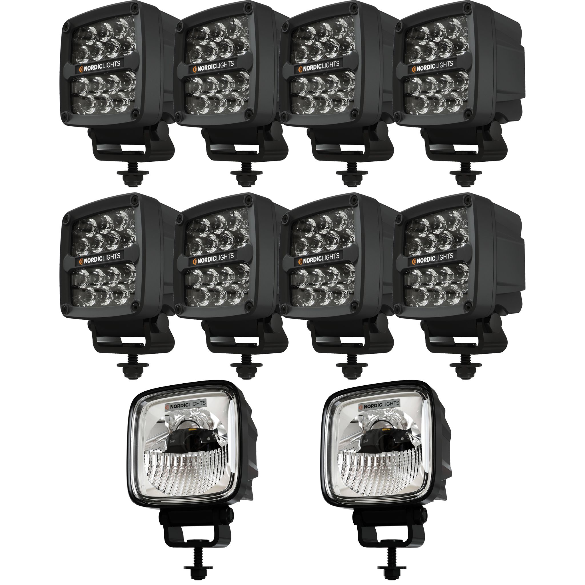 Nordic Lights työvalopaketti, pyöräkone Professional