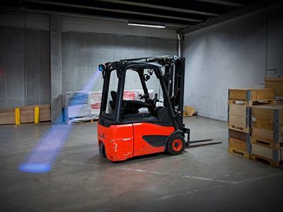 SAE 9-110V sininen trukkivalo / varoitusvalo