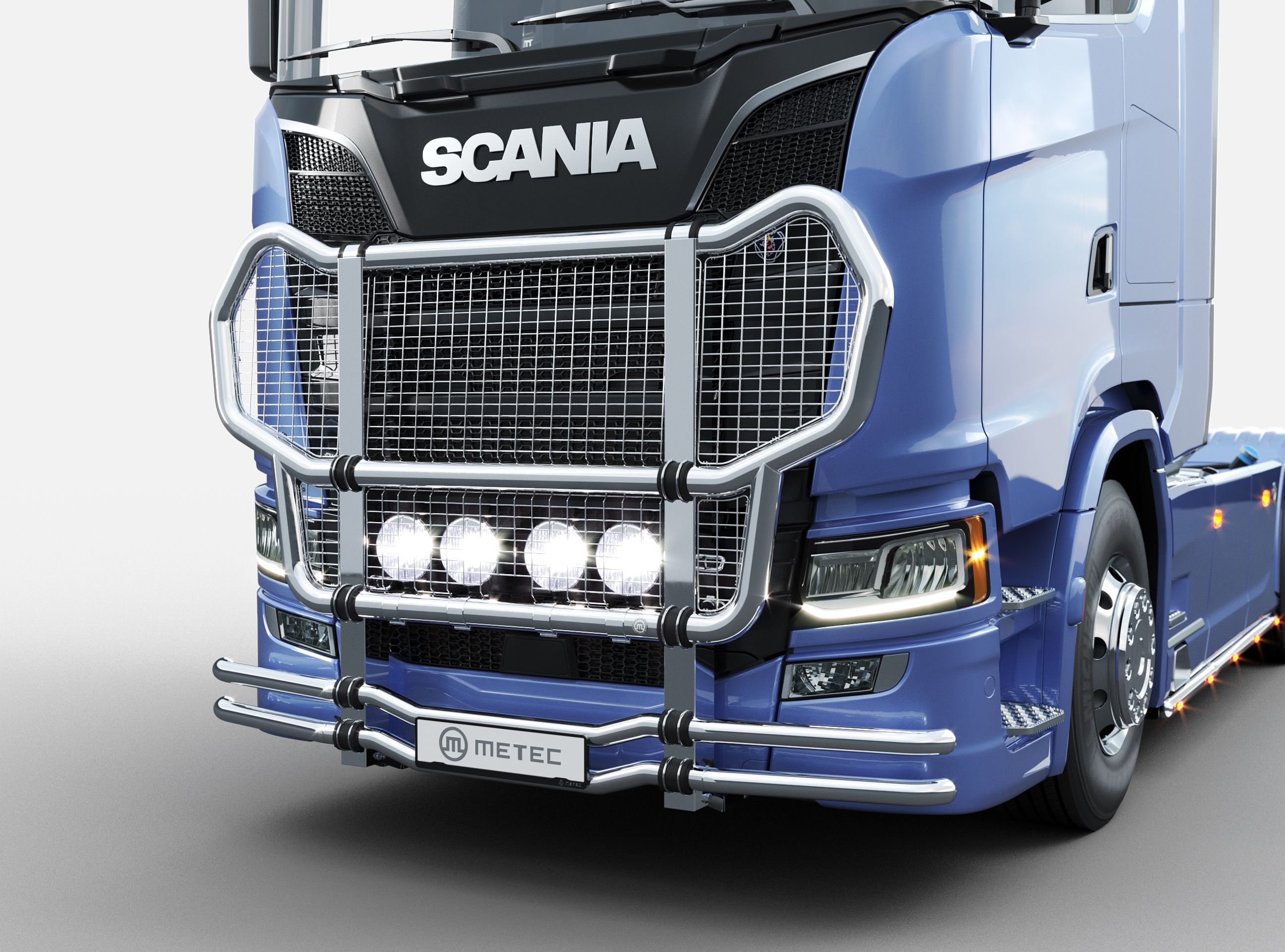 Karjapuskuri Griffin II verkolla Scania R- & S-sarja 2016+