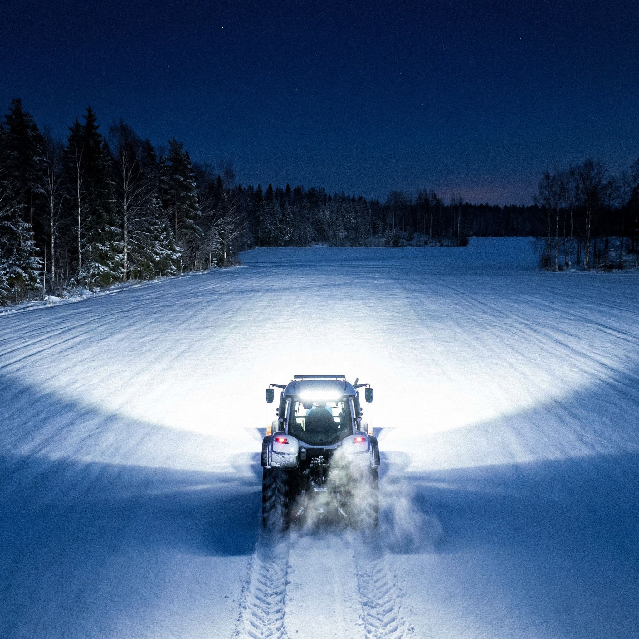 Työvalopaneeli LuminaLights Dark Work Slim 1250 LED – 1280 mm Flood Beam