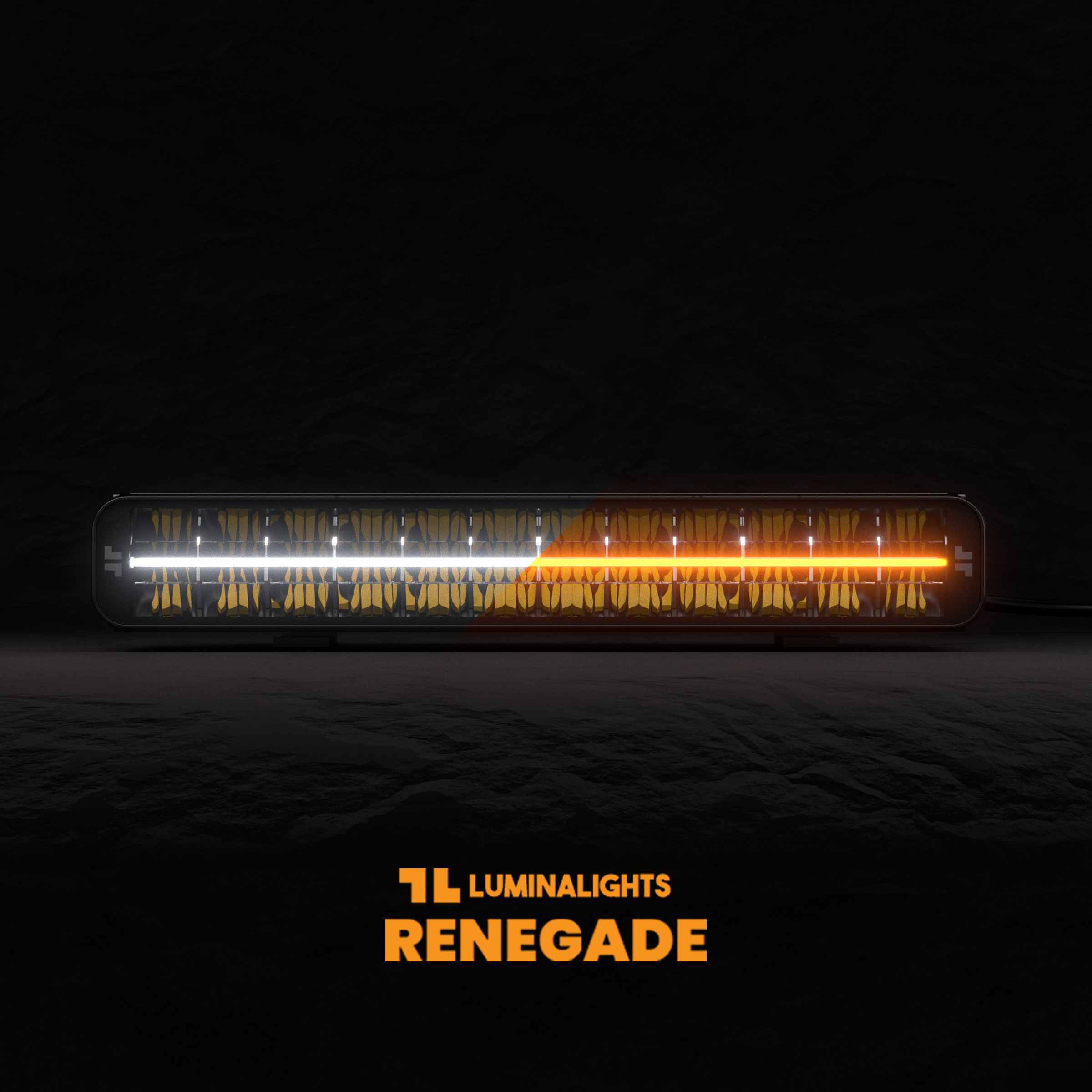 LuminaLights RENEGADE DUAL 20" Curved LED-Lisävalopaneeli