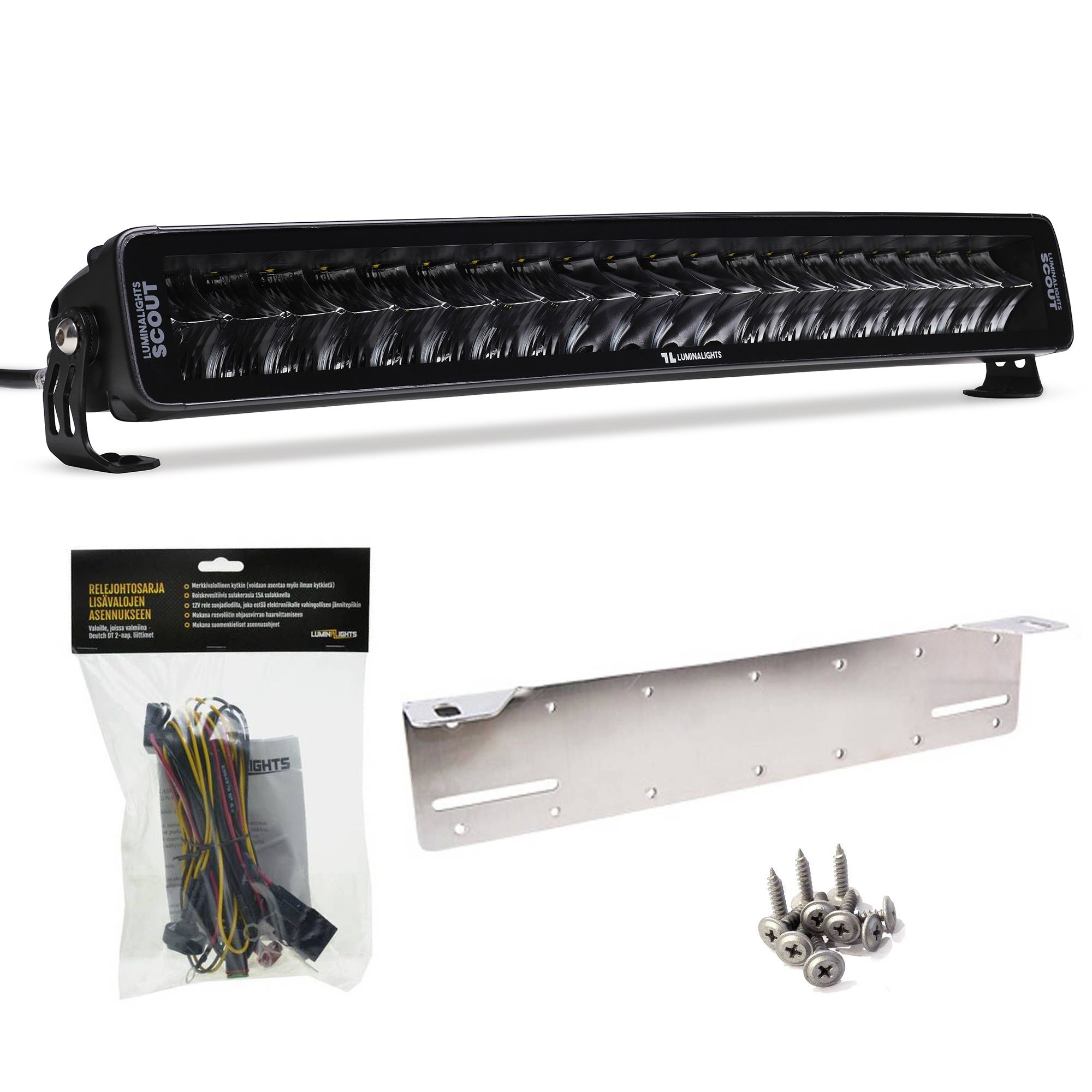 LuminaLights Scout Dual 600 Curved lisävalopaketti