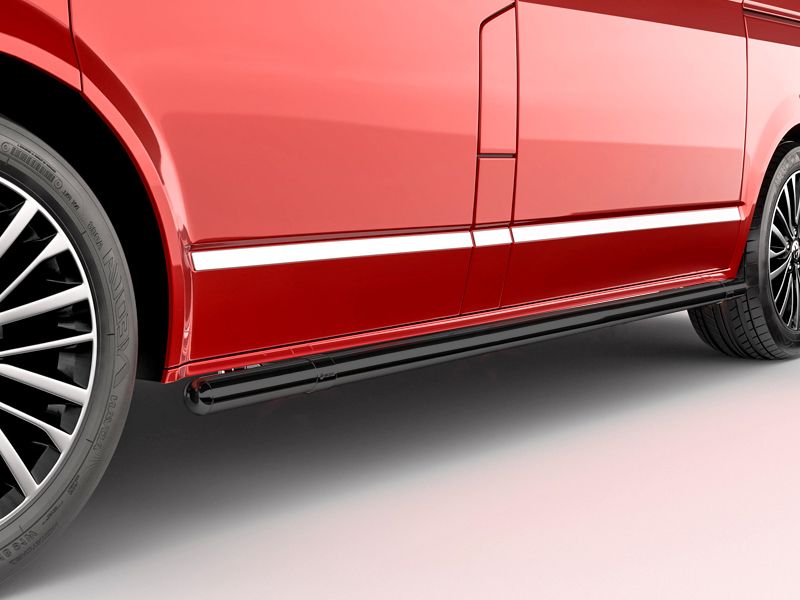 Metec kylkiputket mustat 3400mm, VW Transporter 2003-