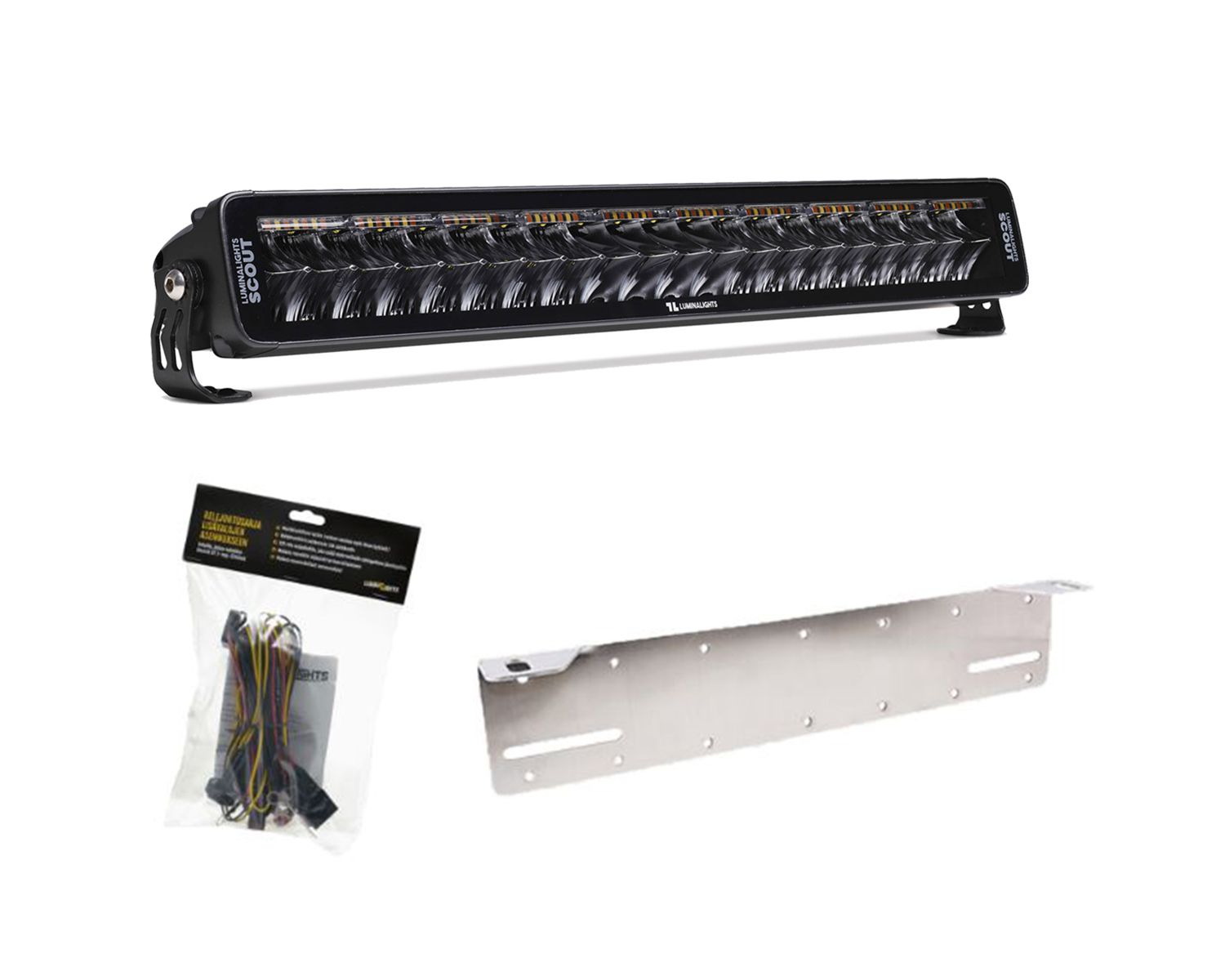LuminaLights Scout Dual 600 Flash paketti