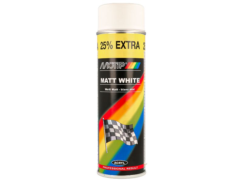 Motip Rallye Valkoinen Matta 500 ml