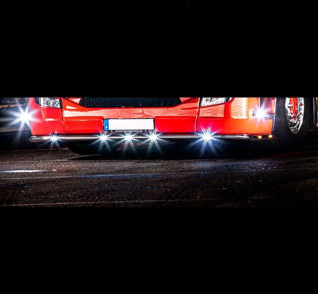 Etuhelmaputki SCANIA R-/S-sarja, 60mm