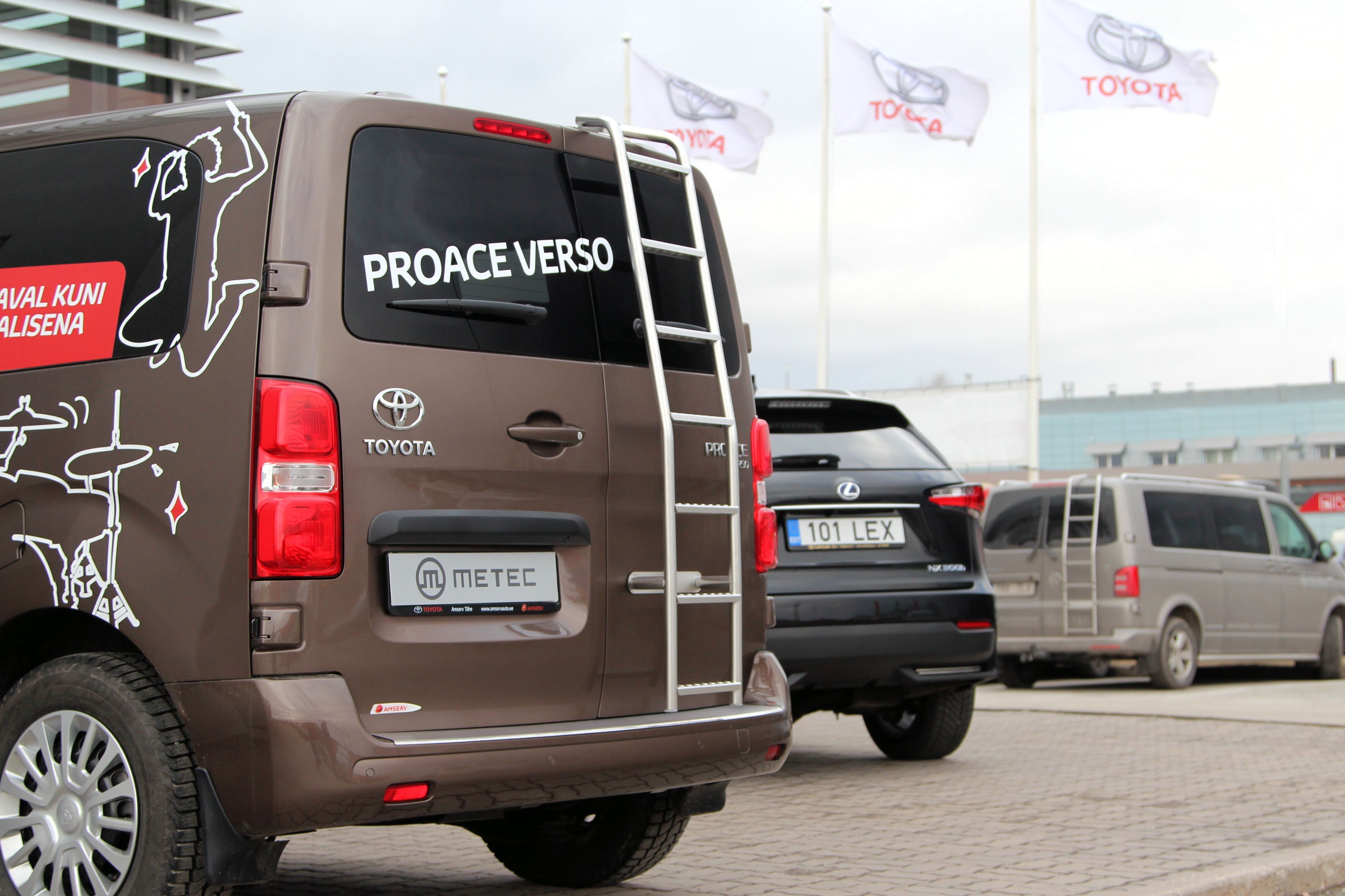 Tikkaat Toyota Proace 2016+