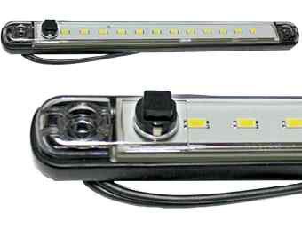 LED-sisävalo katkaisijalla 12xLED, 365lm