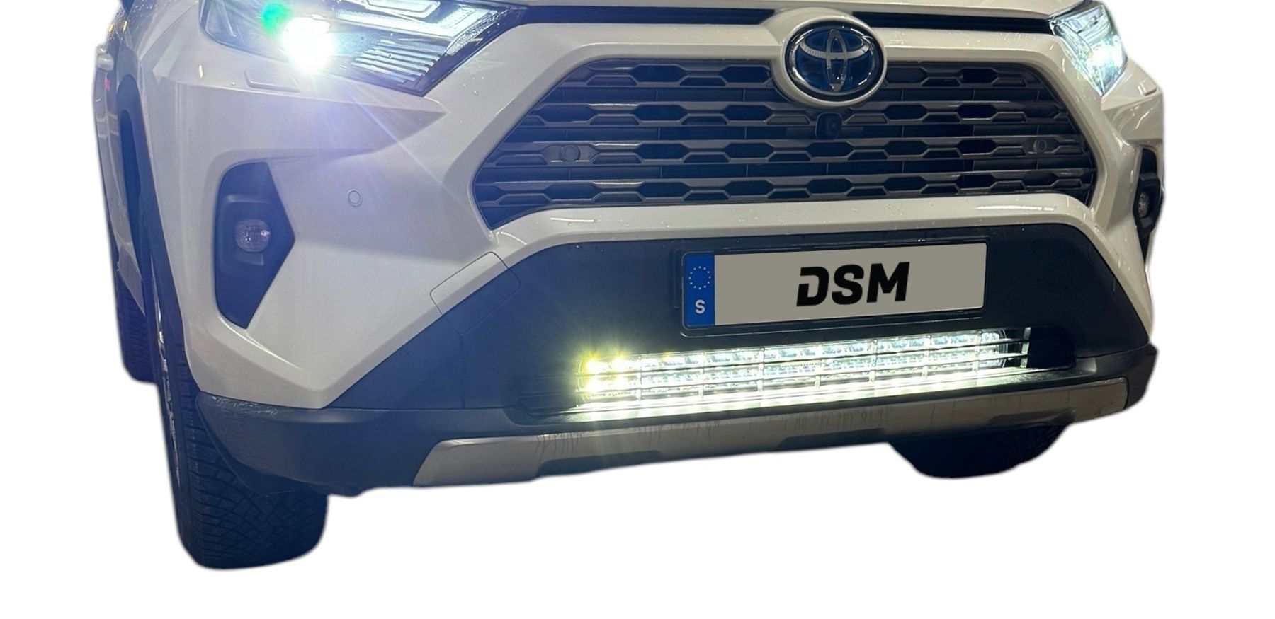 LED-lisävalopaketti Toyota RAV4 2019- Optibeam Super Captain Dual 800