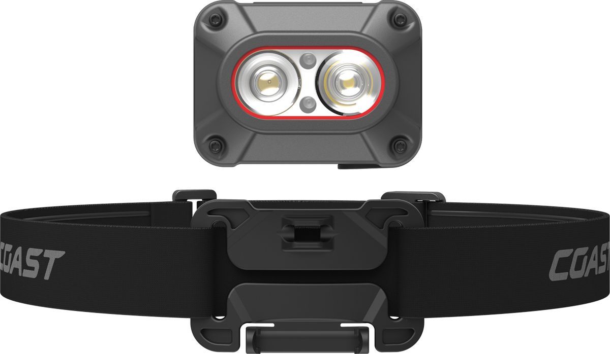 2 kpl Coast FLX10R otsalamppupaketti, 1000 lumen