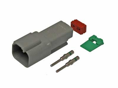 Deutsch DT 2-pin liitinsarja uros/naaras
