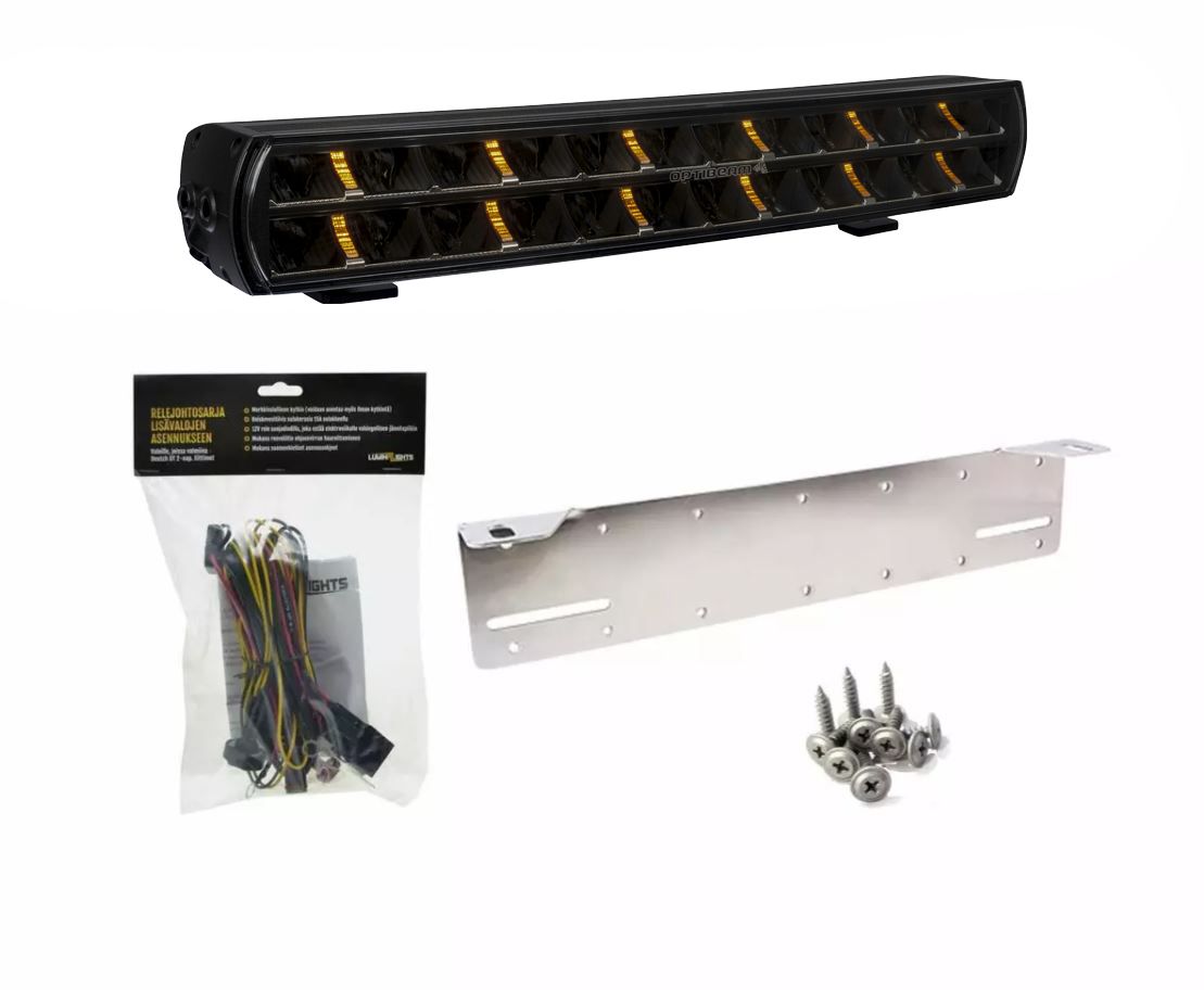 Optibeam Super Captain Dual 600 Curved Paketti