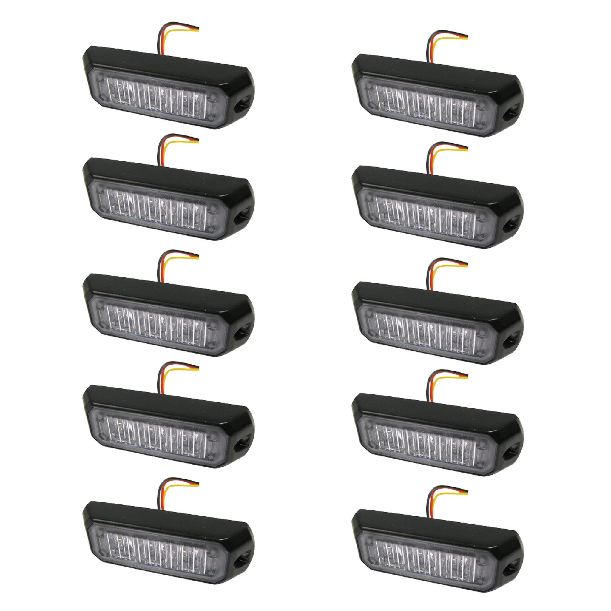LED-tasovilkku 3LED M3S 10-pack