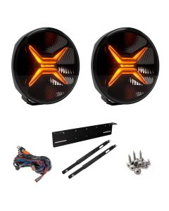 LuminaLights Rebellion MAX 9" LED-lisävalo X2