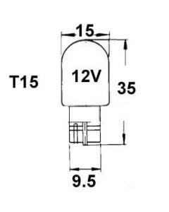 T15 Polttimo 12V