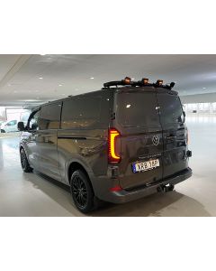 T-RACK VW Transporter T7 alkuperäisellä kattotelineellä 25- takimmainen kattokaari