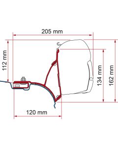 Fiamma markiisin adapteri F45 VW T5/T6