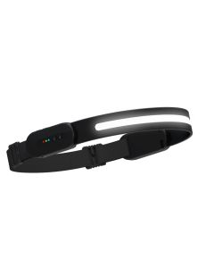 Japcell HLSA350 ladattava sensoriohjattu otsalamppu Bluetoothilla ja kaiuttimella, 350 lm