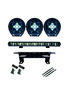 Optibeam Se7en x3 + Super Captain One 600 kit