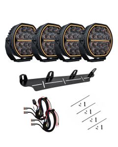 Strands Big Energy V2 (2.0) 9" LED-lisävalopaketti 4-Pack