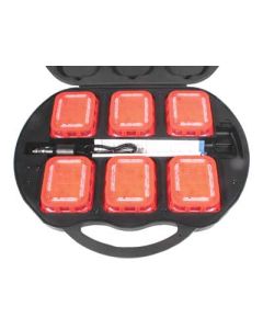 LED-varoituskiekkosalkku, synkronoitava