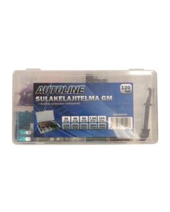 Sulakelajitelma GM 120kpl + pihdit