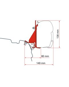 Fiamma markiisin adapteri F45 VW T5/T6