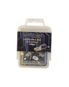 Lattaliitin 6,3mm, sininen