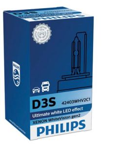 D3S Philips White Vision Xenon-polttimo