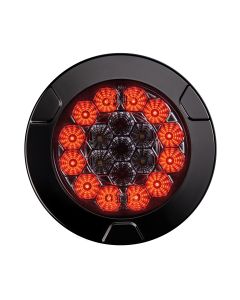 Strands Freedom Black Raven LED-takavalo, 3 toimintoa