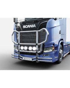 Karjapuskuri Griffin II verkolla Scania G-sarja 2016+