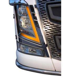TruckVision päiväajovalosarja Amber Volvo FH4