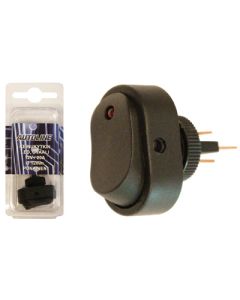 Keinukytkin on-off, LED-merkkivalolla