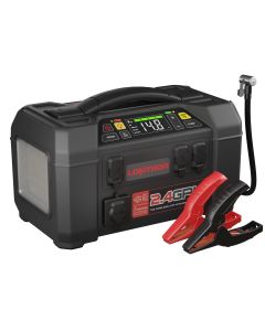 Starttiboosteri – Lokithor AW401 – 2500A, 12V, 150 PSI ilmakompressori, painepesuri, LiPo