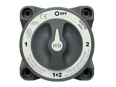 Akkukytkin 1 - 2 - 1+2 - OFF - Kytkimet - 6012000510 - 2