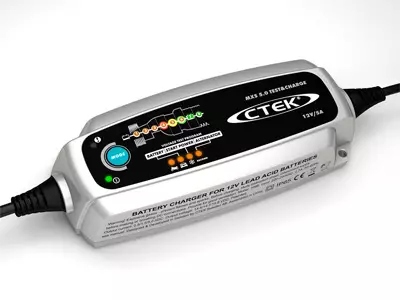 Automaattilaturi CTEK MXS 5.0, Test & Charge 5A, 12V - Pienet alle 10A laturit - 5002010540 - 1