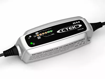 Automaattilaturi CTEK XS0.8, 0,8A, 12V - Pienet alle 10A laturit - 5002010500 - 1