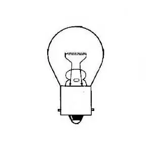 BA15d-polttimo 21W, 24V - Ba15s polttimot - 4060105570 - 2