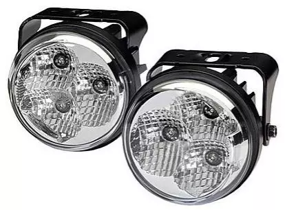 Hella LED-päivävalosarja, pyöreä 90mm, 9-33V - Päiväajovalot - 3040120110 - 1