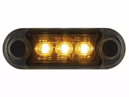 Optibeam Dark Phantom varoitusvalo, keltainen, R65 luokka 1 - Led-tasovilkut ja vilkkulyhdyt - 8020120980 - 1