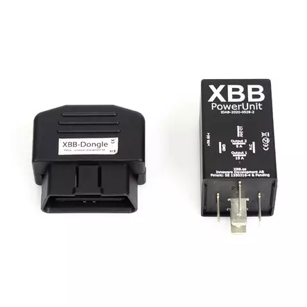 XBB OBD Dongle ja PowerUnit kytkentäsarja - Relejohtosarjat - 8020103700 - 7
