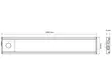 Autoline ladattava LED-sisävalo, 230mm - Sisävalot - 8020110990 - 4