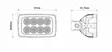 Bullboy Agriline "Valtra" 40W led-työvalo - LED-työvalot - 8020103950 - 3