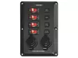 Katkaisinpaneeli4x ON/OFF katkaisin (15A) - Kytkimet - 6012000610 - 1