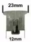 LED-äärivalo 2xLED, uppoasennus - Led-äärivalot - 4040110640 - 4
