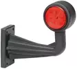 LED-äärivalo, kirkas/punainen, 159mm - Led-äärivalot kumivarrella - 4040112330 - 1