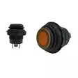 LED-painokatkaisin, 12V. Roiskevesisuojattu - Kytkimet - 3050120710 - 2