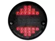 LED-takavalo, tummaoptiikka, 12-24V - Led-äärivalot - 8020108970 - 5