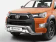 Metec helmarauta suojalevyllä, Toyota Hilux 2021- - Etuhelmaputket pakettiautoon - 8020104590 - 1