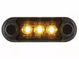 Optibeam Dark Phantom varoitusvalo, keltainen, R65 luokka 1 - Led-tasovilkut ja vilkkulyhdyt - 8020120980 - 1